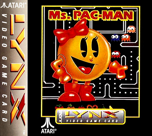 Ms. Pac-Man (USA, Europe) Lynx Game Cover